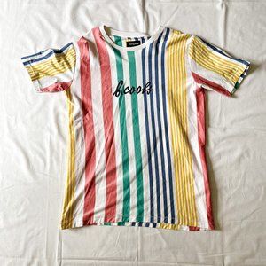 Barney Cools Striped Shirt Mens Small